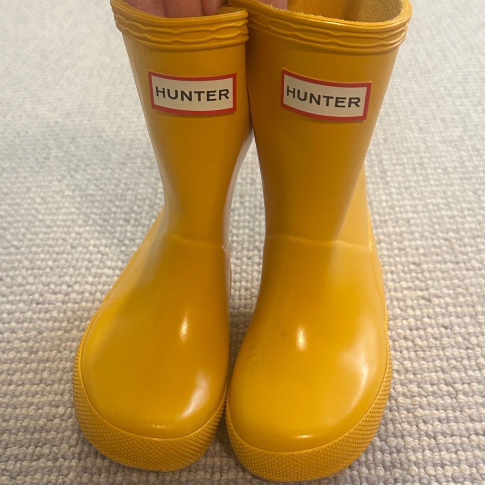 Hunter Classic Yellow Boots